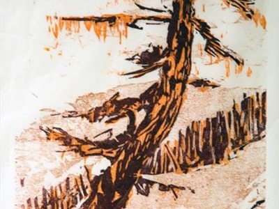 Landschaften - Farbholzschnitte