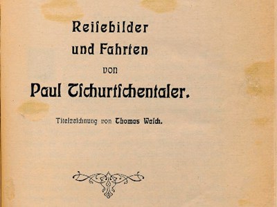 Paul Tschurtschenthaler 1874 - 1941 Sein Leben. Seine Bücher.