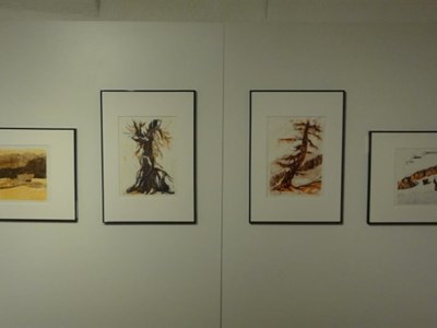 Landschaften - Farbholzschnitte